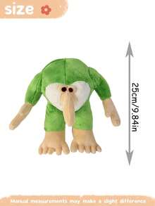 Tung Tung Tung Sahur 毛绒玩具 Ta Ta Ta Ta Sahur 棍棒人填充动物毛绒玩具轮胎人仙人掌大象茶杯女孩椰子水豚冰箱骆驼娃娃装饰创意礼物儿童生日派对家居女孩房间装饰游戏收藏品