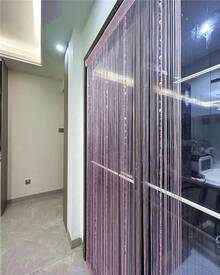 100cmX200cm Decorative Door String Curtain Beads Wall Panel Fringe Window Room Divider Blind For Wedding Coffee House Parts Door Divider Beads Tassel Screen Decoration (Colorfull 25) - 粉色 - 查看 5