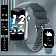 LIGE LIGE Fashionable Smart Watch For Women Silicone Band 100+ Workout Modes 1.47 Inch DisplayWeather Notifications Custom Faces Activity Tracker