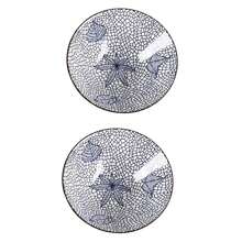 2/4 件套日式陶瓷饭碗，8 英寸，2/4 件套，陶瓷拉面碗，适用于微波炉和洗碗机，椭圆形，适合面条、汤、沙拉 - 非常适合厨房和餐厅、学校用品