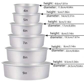 1 pièce / 3 pièces Moule à gâteau rond en aluminium, moule à gâteau rond antiadhésif, moule à gâteau chiffon, moule à gâteau mousse, moule à gâteau, moule à gâteau en aluminium antiadhésif, ustensiles de cuisson professionnels, réutilisable, convient pour la cuisson au four à la maison, ustensile de cuisson de cuisine essentiel, très adapté pour le plateau de cuisson de la cuisine domestique, convient pour les anniversaires, les mariages et toutes sortes de rassemblements festifs