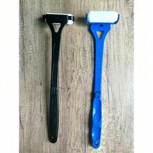 Applikator für den Rücken und Körper - Premium Griff mit langem Faltgriff und 2 Rollen - zum Auftragen von Selbstbräuner, Lotion, Medikation