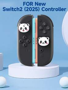 2 Pcs Switch2 Thumb Grip Caps Compatible With Nintendo Switch/Switch OLED/Switch Lite,Controller Silicone Joystick Caps Cover For Switch Controller,Game Controller Accessories - Multicolor - View 12
