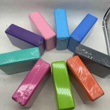 [2 Packs]EVA Yoga Brick Dance Practice Soft Opening Brick Leg Pressing Brick Yoga Auxiliary Practice Brick Yoga Brick - Black - View 3