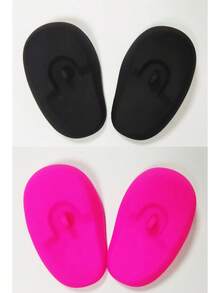 4 对装 - 沙龙级耳罩，塑料材质，适用于染发、淋浴等场合；硅胶材质，沙龙专属；染发淋浴防护罩；硅胶染发耳罩；适用于家庭、个人及商业沙龙使用；美发工具；沙龙美容用品；返校旅行必备；旅行必备；发型；美发造型；头发；旅行；护发产品；美发工具；发饰；发型师；理发用品；理发店；美发沙龙设备 - 彩色 - 查看 19