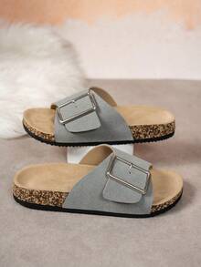 Klapki w stylu europejskim i amerykańskim, modne, z miękkiego drewna, w stylu wakacyjnym, na co dzień, na lato, na plażę, dla mężczyzn i kobiet