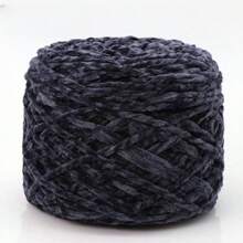 1 Stück 200g Chenillegarn 6mm dick, handgemachtes DIY Gehäkeltes Samt-Effektgarn für Stricken, Schals, Mützen, weiche Decken