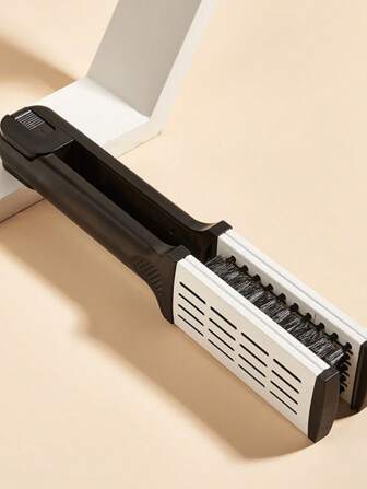 1 Pieza Clip alisador de tablas de peinar, plancha de pelo profesional, peine en V de doble uso, adecuado para moños y peinados ondulados, melena suave, resistente al calor, herramienta para peinado en casa. Clip alisador de doble propósito adecuado para todo tipo de cabello