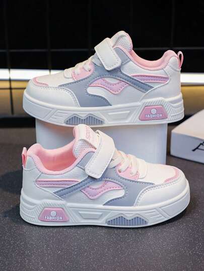 1 par de zapatillas infantiles con suela blanda y amortiguación, cómodas y ligeras, aptas para interiores y exteriores, para primavera/otoño