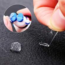 400 pièces de patch acrylique, adhésif double face transparent, anti-salissure, adhésif de fixation transparent pour graphiques et artisanat, fournitures scolaires, rentrée scolaire