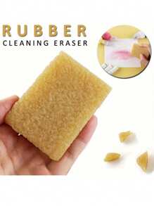 Juego de 5/10/20 piezas Inko DIY de hojas de goma natural hechas a mano para limpieza, herramienta quitamanchas adecuada para pintar, limpiar zapatos blancos, nobuck, ante, goma de borrar de autolimpieza