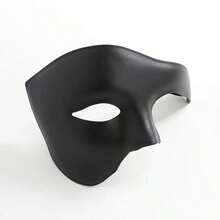 1pc Half Face Vintage Prince Masquerade Mask, Male Mask For Costume Party, Couples Decorative,Halloween Decorative Masks - Multicolor - View 3