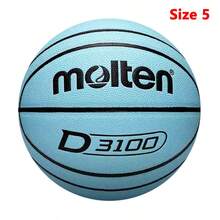 1pc New Molten BD3100 Series Basketball Professional Size 5 Size 6 Size 7 PU Basketball Blue Pink Training Balls For Indoor/Outdoor Wear-Resistant And Anti-Slip Bright Colors Design Durable Goal Perfect Gifts For Women Men Teenagers Competition Matches Team Sports And School Games, Textured Basketball - Multicolor - View 16