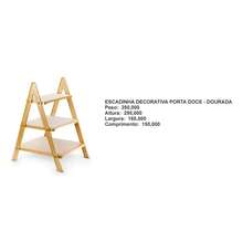 Kit Festa Boleira Escadinha Bandeja Vaso Decoração Enfeites