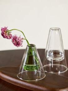 Cirelle 1 Glass Vase, Indoor Aromatherapy Diffuser, (No Diffuser Stick, Single Bottle) Diffuser, Aromatherapy Bottle Double-Layer Home Decoration, Room Decoration, Modern Wedding Decoration Hydroponic Flower Pot, Glass Container Crafts Decoration, Valentine's Day Gift, Living Room Supplies, Bedroom Supplies, High-End Hotel Supplies, B&B Decor, Birthday Gift, Housewarming Gift, Gifts For Women/Girls/Girlfriend, Special Gift