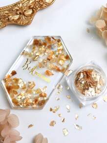 6 couleurs/set de paillettes de remplissage en mica marbré asymétrique, pour les matériaux de remplissage de moules en résine époxy, fournitures artisanales DIY pour les projets artistiques décoratifs, fournitures de coulée de bijoux