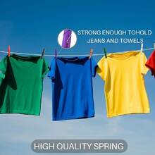 100 Pieces Of Wooden Clips - High-Quality Mixed Color Household Hangers, DIY Handicrafts, Photo And Memo Organization - Decorative Clips For Indoor And Outdoor Use, Creative Design, Composite Wooden Clothes Clips