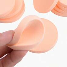 8 piezas de esponjas redondas reutilizables para maquillaje, esponjas suaves y no absorbentes para mezclar maquillaje, herramientas de belleza para maquillaje