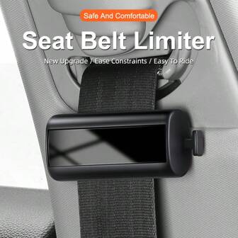 Car Seat Belt Limiter Extender Extender Bumper Strap Fixed Clip Tension Adjuster Piece