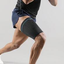 VBOSI 1 pièce Manchon de cuisse de compression tricoté 3D - Support sportif respirant, convient pour la course, la fitness et l'utilisation quotidienne, accessoire de fitness unisexe - Multicolore - Voir 14