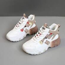 Women Chunky Shoes - 紅卡 - 查看 4