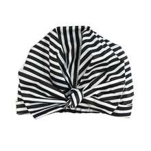 1pc Shower Caps, Black And White Striped Bonnet, Waterproof Bath Caps Reusable Shower Caps Hair Hat For Women Ladies Spa Salon Shower Towels For Beauty Salon, Hotel Sports,Home Essentials, Towel, Skin Care
