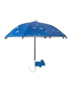 1把户外骑行迷你伞，防雨防风，防晒，防水，自行车手机伞（部分配件随机发货） - 彩色 - 查看 10