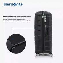 Samsonite Maleta rígida I72 resistente al desgaste, maleta de cabina, maleta con ruedas ultraligera y resistente al desgaste para viajes de negocios, maleta con ruedas universal de 360° para viajes de negocios - Negro - Ver 5