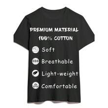 Don't Worry Be Furry Fox Wolf Rainbow Cute Fursona Fandoms T-Shirt, 100% Cotton, Gift For Men Dad Husband Grandpa Friends, S-XXXL, Black - 黑色 - 查看 2