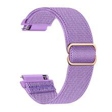 20mm 22mm Soft Nylon Replacement Band Compatible With Samsung Galaxy Watch Active 2 44mm 40mm/Galaxy Watch 5 Pro 45mm/Galaxy Watch 5/Galaxy Watch 42mm/Galaxy Watch 4 Classic 42mm 46mm/Gear Sport - 20, 22 Elastic Strap (eight-shaped Buckle) - View 12