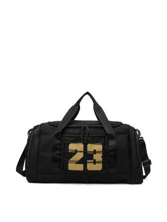 Unisex Shoulder Bag, Sports/Fitness/Travel Bag With Separate Shoe Compartment, Large Capacity