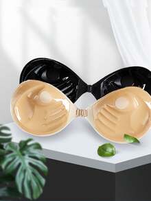 Áo ngực silicon không dây, nâng và làm nổi bật vòng ngực nhỏ dày 3cm, miếng dán ngực vô hình cho váy, áo choàng và đám cưới - Nhiều màu - Xem 1
