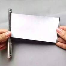 24pcs/6pcs/10pcs/1pc Exam Pencils - With Secret Note Function! Invisible Cheating Pen, Smooth Writing, Portable (Hurry Up And Grab Them!), School Supplies, Back To School Season - Silver - View 7