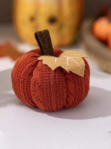 3 Mini gestrickte Kürbis-Imitationen, gehäkelte Herbsternte-Kürbisse, Heimdekoration gestrickte kleine Kürbisse, geeignet für Thanksgiving und Erntedankfest, können als Hängeornamente oder Banner verwendet werden, Halloween-Dekorationen, Herbstdekorationen, Thanksgiving-Tischdekoration Kürbis Herbstdekoration Zimmer Dekoration