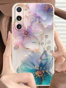 1个花卉镂空边框防摔手机壳，兼容 16/11/16 Pro/16 Plus/16 Pro Max/16 e/15 Pro Max/13/14/12/XS/XR/7G/8P、Galaxy S25/S25 Plus/S25 Ultra/A16/A36/A26/A56/A50/A12/A32/A52/A72/A51/A21 S/A13/A14/S24/S24 Plus/S24 Ultra、S22/A52/A53/A54/A55、11/12 Pro/12/12 X/13 Pro/14 Pro/15 Pro、10/9/Note9/12c/Note11 Pro/Note8 Pro - 彩色 - 查看 3