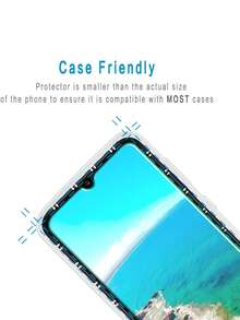 三星 Galaxy S25 Ultra 专用钢化玻璃屏幕保护膜（2 片装）【兼容手机壳】【防刮花】【超声波指纹解锁】高清保护膜，兼容三星 Galaxy S25 Ultra、A15、A14、A13、A55、A54、A16 屏幕保护膜，日常防护，办公家用手机屏幕保护膜，防水、防震、防摔、防指纹，全覆盖 - 無色 - 查看 6