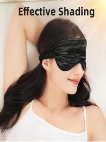 2 paquetes de antifaces para dormir de satén suave y sedoso con correa elástica, efectivos para el sombreado y antifaces para mujeres
