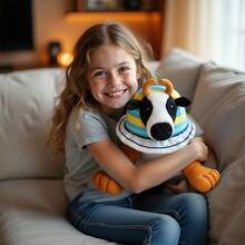 意大利 Brainrot U Din Din Din Din Dun Ma Din Din Dun 毛绒玩具，可爱的 Tralalero Tralala 毛绒玩具，适合儿童和成人，适合粉丝，可爱的鲨鱼毛绒玩具，适合富有想象力的游戏 - Italian Brainrot - 查看 4