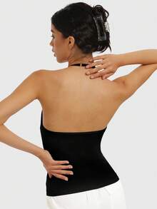 SUPEKYKO 女士可调节瑜伽上衣 - 交叉后背褶皱运动文胸，带可拆卸胸垫，适合运动和日常穿着