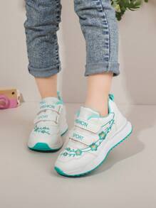 Zapatos deportivos impermeables con suela blanda y antideslizante para niñas, zapatillas de running ligeras, nuevo diseño de primavera y otoño 2025