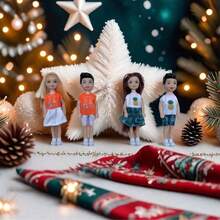 1 peça/2 peças de mini boneca de casal de 14 cm/5,5", acompanha roupas e sapatos de boneca, fantasia de festa para adultos, acessórios para boneca, presente de aniversário, Dia das Mães, presente de Natal, ótimo como lembrancinha de casamento. (Observação: o padrão de algumas roupas pode ser enviado aleatoriamente, mas o estilo é o mesmo.)