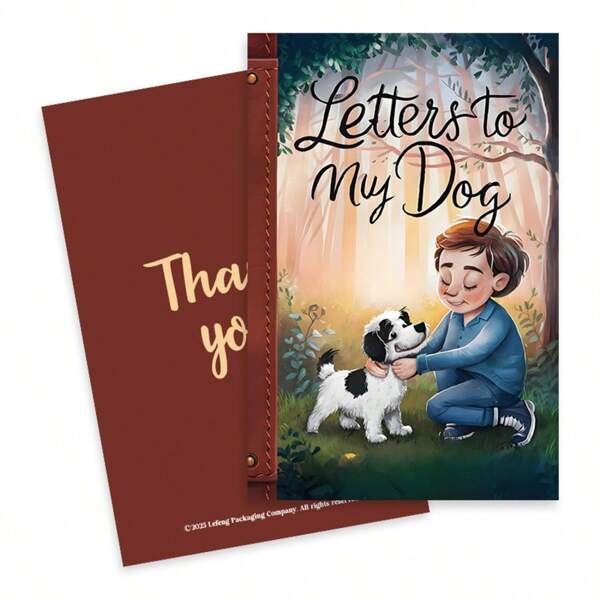 Letters To My Dog, 56 Pages Interesting Dog Diary Notebook, Animal Lover, Dog Owner, Perfect Gift For Birthday, Thanksgiving, Christmas