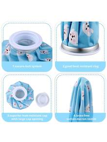 1 buc. pungă cu gheață și pungă caldă reutilizabile, potrivită pentru adulți, poate fi folosită pentru frig și cald, pentru leziuni, ameliorarea durerii, măsele de minte, alăptare, oboseală oculară