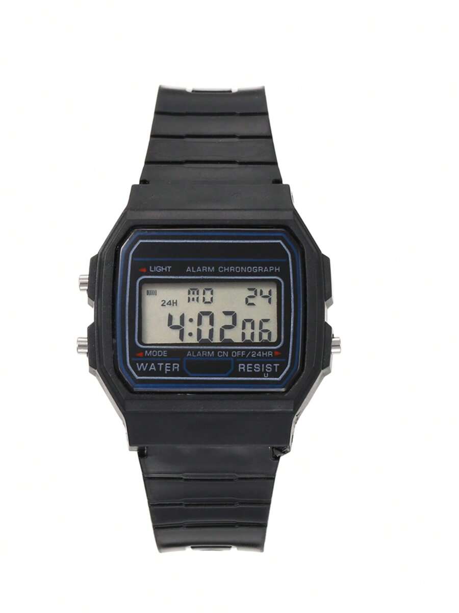 Men Watch Fashion LED Digital Watches Man Sports Military Wristwatches Vintage Silicone Wristband Electronic Clock