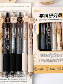 MOKA Neutral Pen Suitable For Students, Designed For Academic/Research Professionals,School Supplies,Back To School - Subject Researcher Presses Gel Pen 2237 - View 2