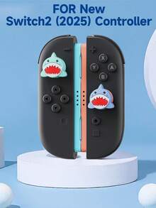 2 Pcs Switch2 Thumb Grip Caps Compatible With Nintendo Switch/Switch OLED/Switch Lite,Controller Silicone Joystick Caps Cover For Switch Controller,Game Controller Accessories - Multicolor - View 14