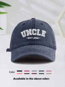1 pièce ensemble de 1 pièce casquette de baseball d'été unisexe imprimée "ONCLE", casquette à filet, casquette de camionneur, casquette de plage pour femme, casquette de papa, casquette de baseball, casquette pare-soleil, casquette de papa, convenant pour un usage quotidien, les voyages, le cyclisme, la randonnée, la pêche, les vacances à la plage