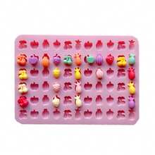 1 Pc Silicone Candy Mold With Dropper, Dinosaur, Doughnut, Mini Heart, Cute Bear Shaped Silicone Mold, DIY Animal Chocolate & Gummy Candy Mold - Multicolor - View 10