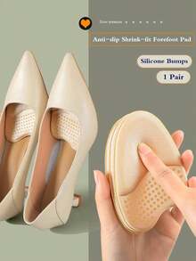 1-5 Paar Zehenballen Pads für Damen, rutschfest & reibungspolsternd für High-Heel-Schuhe, ultra-weiche selbstklebende Zehenballen Einlegesohle