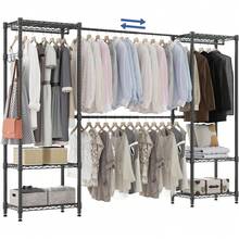Closet Racks - Black - View 9